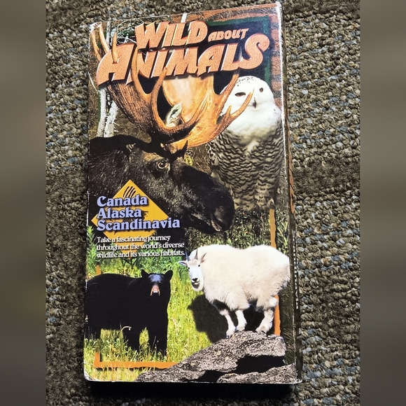 WILD ABOUT ANIMALS VHS TAPES - Picture 3 of 16